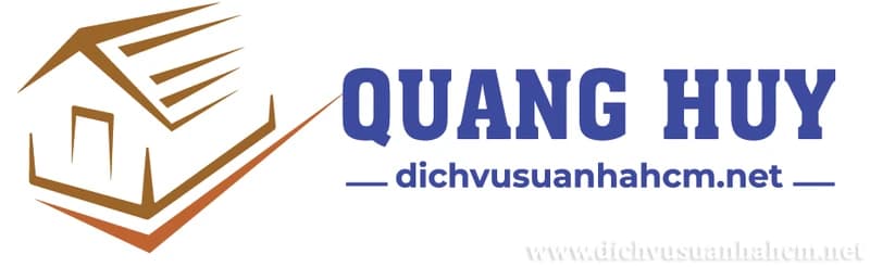 Quang Huy · home repair services logo